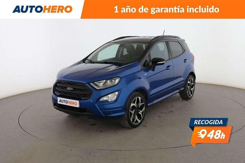Azul Usado 2018 Ford Ecosport ST-Line SUV | 11.999 € (Precio justo) - Imagen 1/3