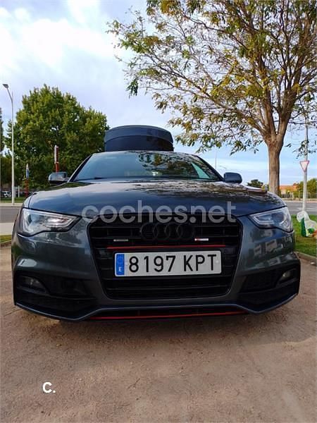Gris / plata Usado 2015 Audi A5 Sportback S-Line Utilitario | 15.950 € (Buen precio) - Imagen 1/4