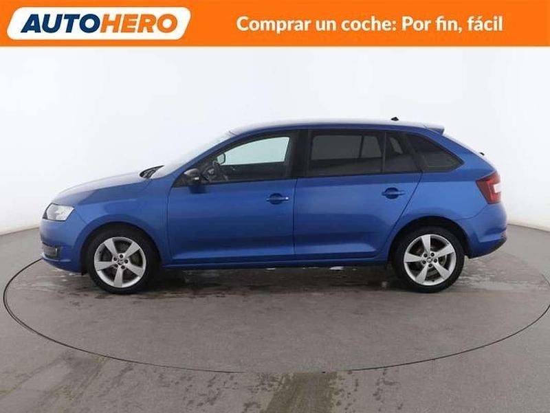 Usado Skoda Rapid Ambition 110 CV (80 kW) 2016 Azul Utilitario