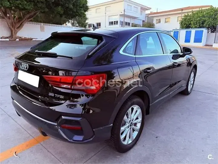 Usado Audi Q3 Sportback 150 CV (110 kW) 2021 Negro SUV