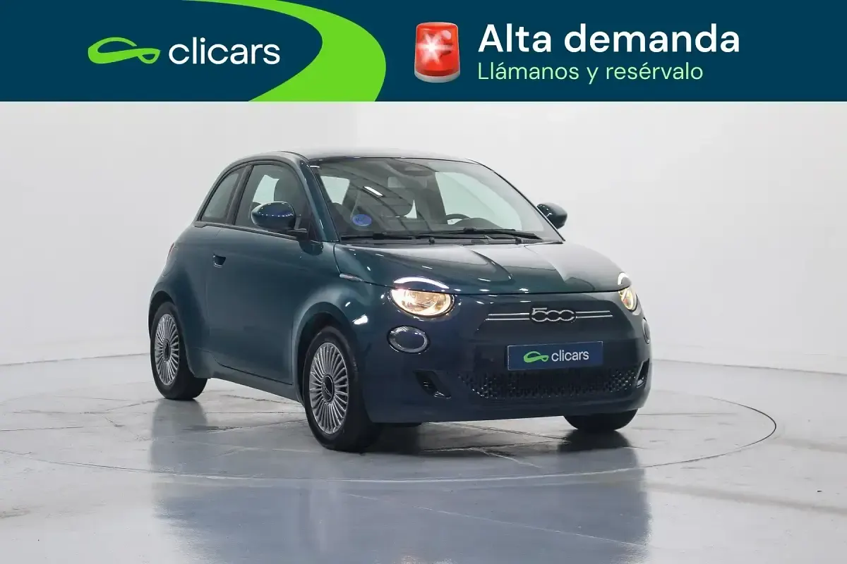 Usado Fiat 500e Icon 69 kW (95 CV) 2024 Verde