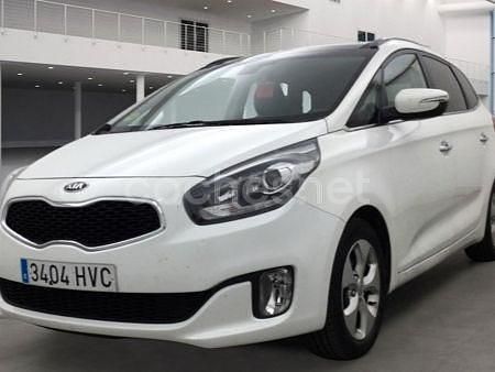 Blanco Usado 2013 Kia Carens Monovolumen | 10.990 € (Precio justo) - Imagen 1/4