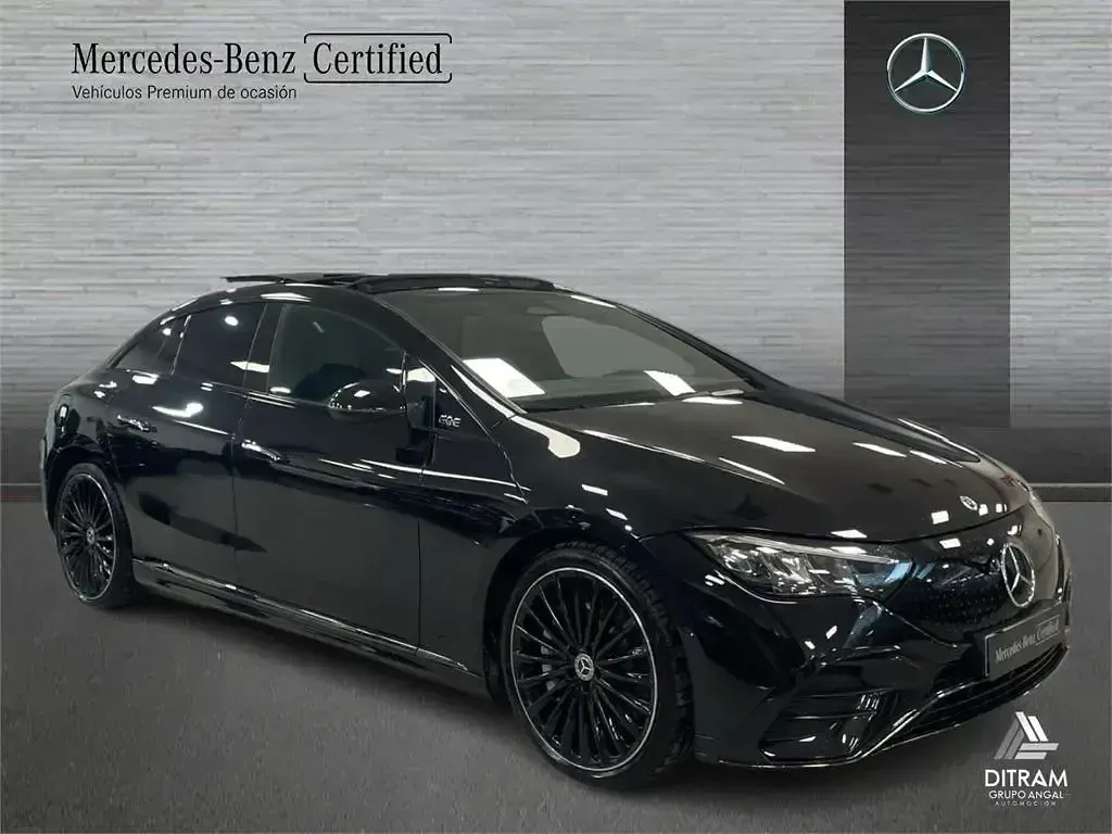 Używany Mercedes EQE350 Edition 214 kW (292 KM) 2024 Czarny Sedan/Limuzyna
