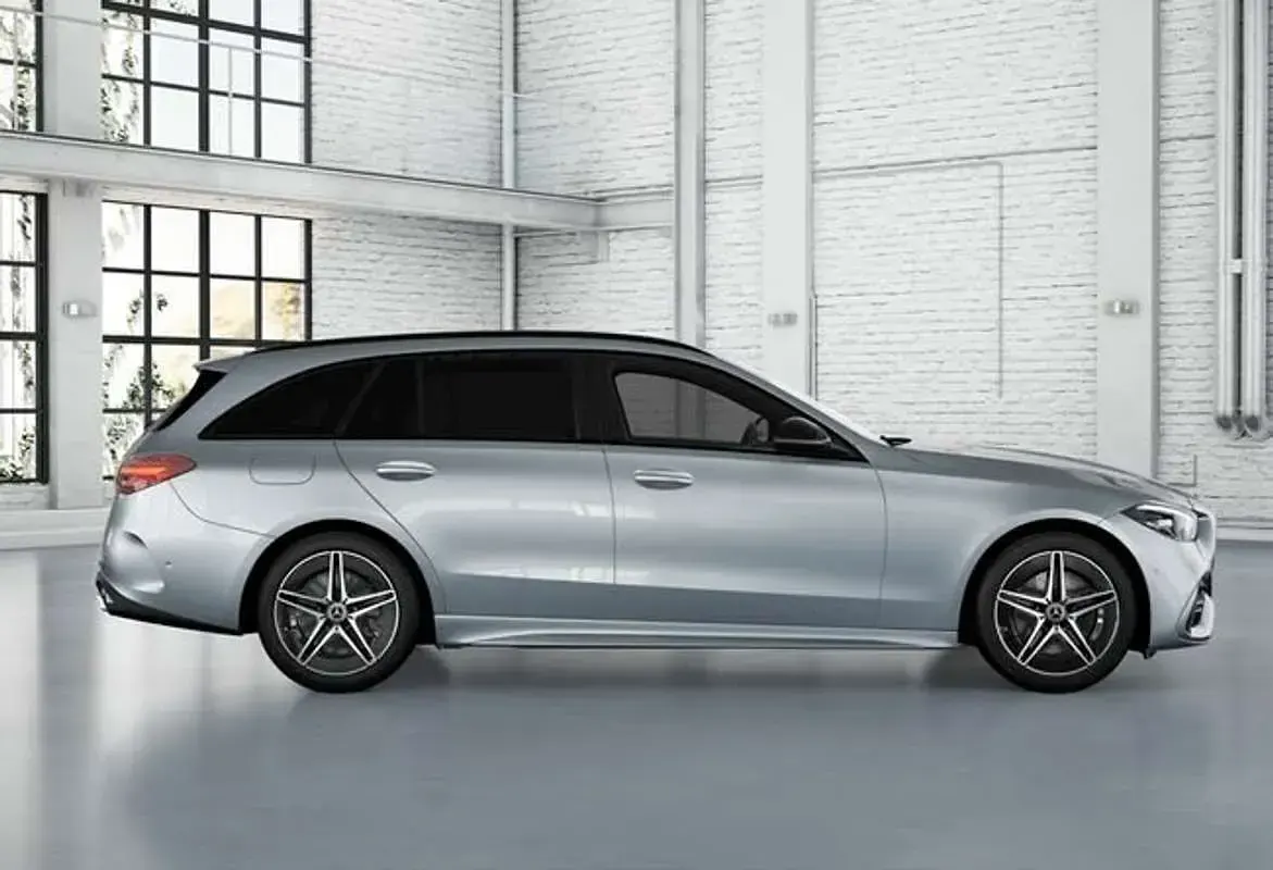 Usado Mercedes C220 199 CV (146 kW) 2025 Plateado Familiar