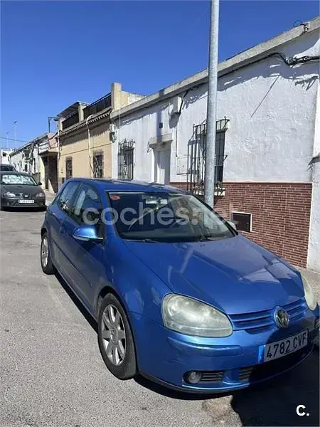 Usado VW Golf IV Sportline 105 CV (77 kW) 2004 Azul Berlina