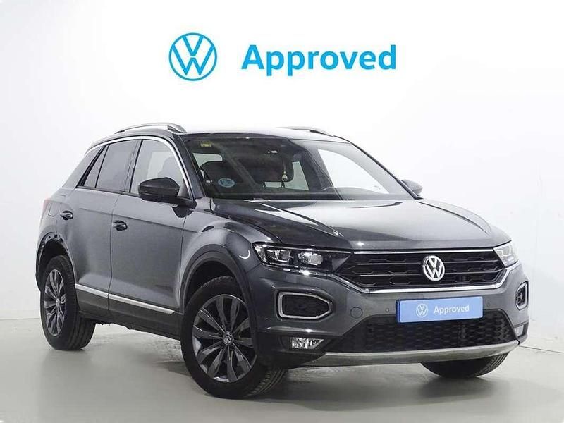 Usado VW T-Roc Sportline 150 CV (110 kW) 2020 Gris / plata SUV