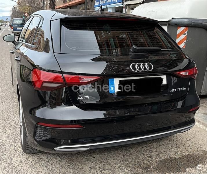 Usado Audi A3 Advanced Plus 204 CV (150 kW) 2022 Negro Berlina