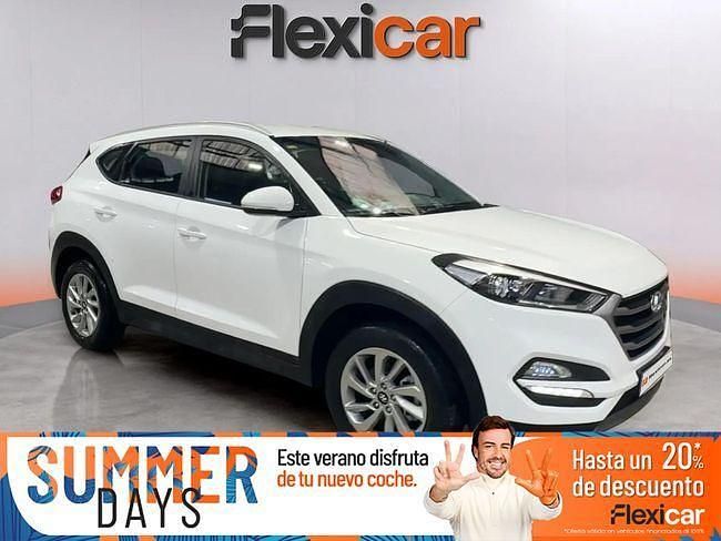 Blanco Usado 2017 Hyundai Tucson SUV | 16.790 € (Precio justo) - Imagen 1/4