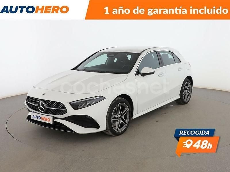 Blanco Usado 2023 Mercedes A250 AMG line Berlina | 33.999 € (Precio justo) - Imagen 1/3