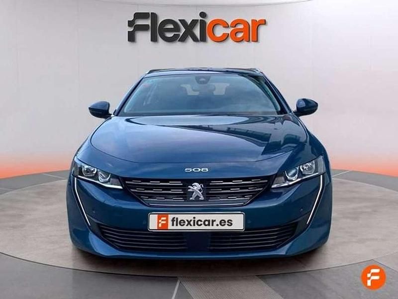 Usado Peugeot 508 Allure 131 CV (96 kW) 2019 Azul Familiar