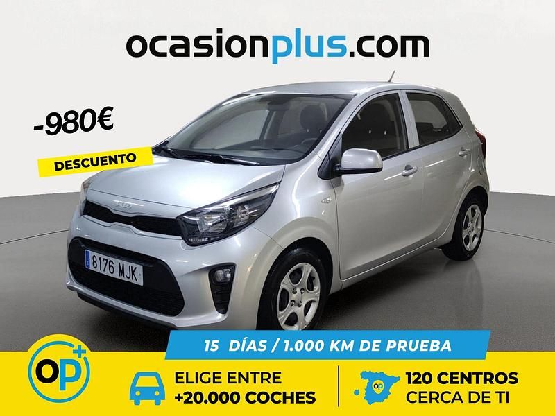 Gris Usado 2023 Kia Picanto Utilitario | 10.790 € (Precio justo) - Imagen 1/4