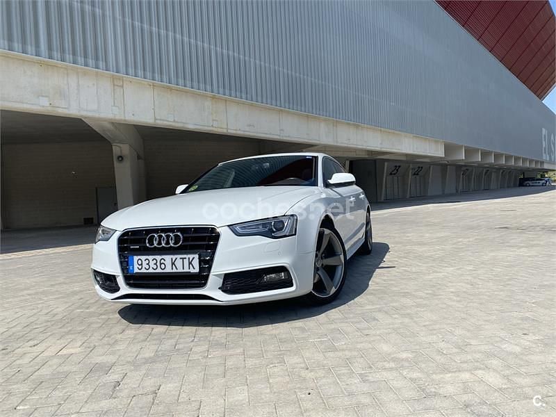 Usado Audi A5 Sportback S-Line 245 CV (180 kW) 2014 Blanco Utilitario