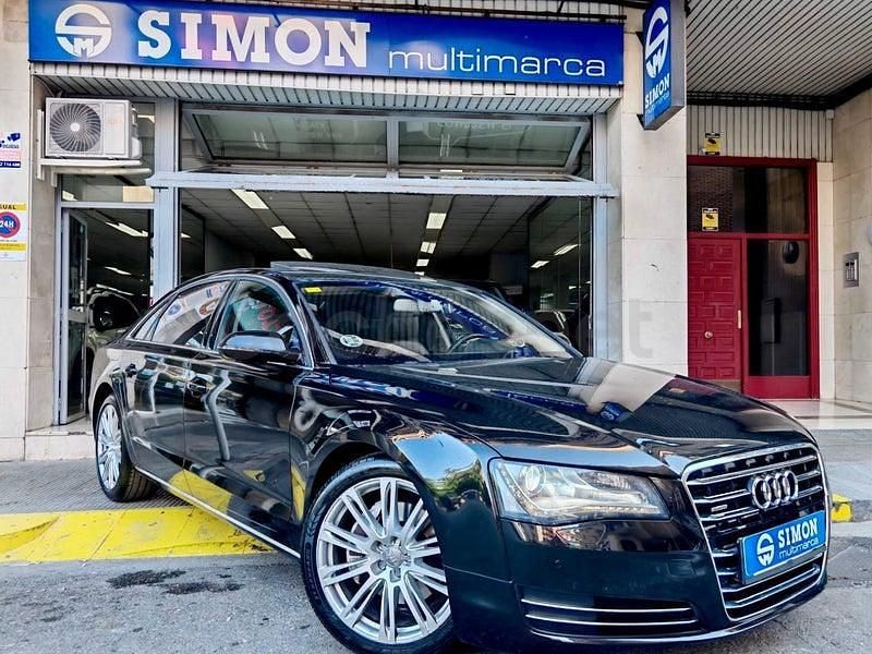 Usado Audi A8L Premium 250 CV (183 kW) 2012 Negro Berlina
