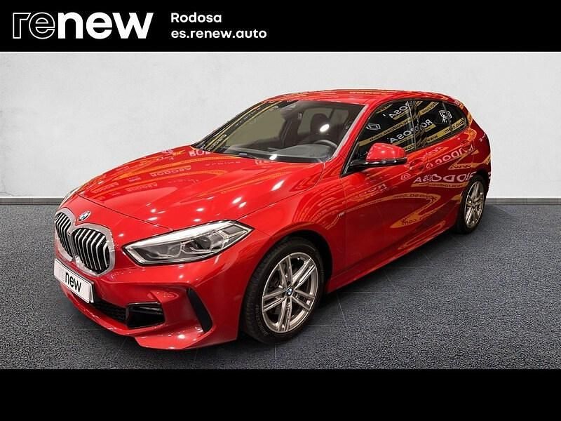 Usado BMW 118 M Sport 136 CV (100 kW) 2021 Rojo Utilitario