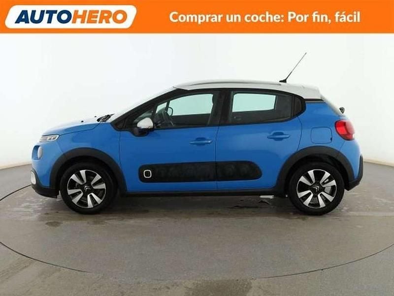 Usado Citroën C3 Feel 82 CV (60 kW) 2017 Azul Utilitario
