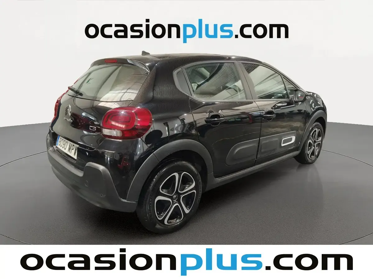 Usado Citroën C3 PureTech 83 CV (61 kW) 2024 Negro Utilitario
