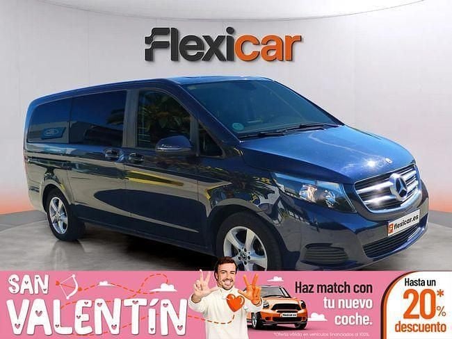 Azul Usado 2019 Mercedes V220 Exclusive Monovolumen | 38.490 € (Super precio) - Imagen 1/4