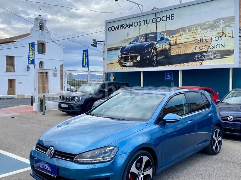 Azul Usado 2013 VW Golf VII Edition Berlina | 10.490 € (Un poco caro) - Imagen 1/4