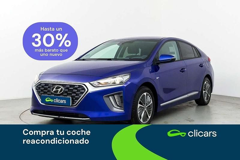Usado Hyundai Ioniq 105 CV (77 kW) 2021 Azul Utilitario