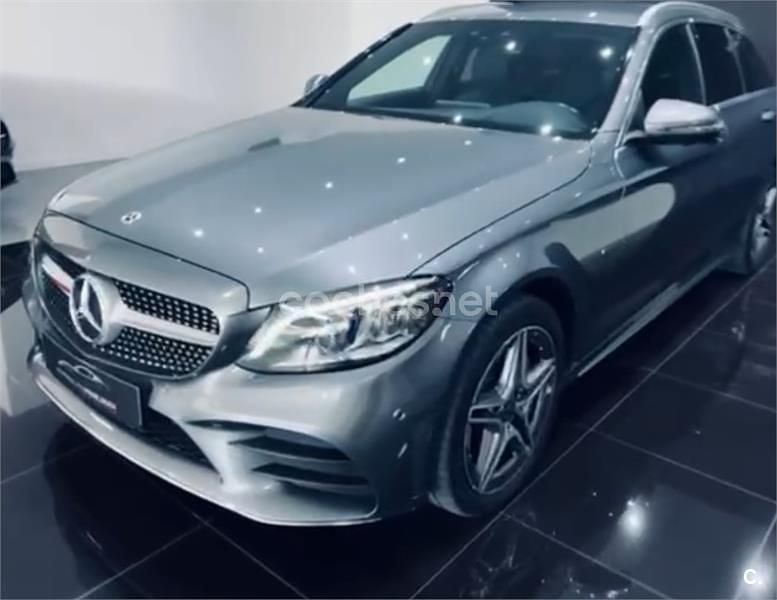 Gris / plata Usado 2019 Mercedes C300e Familiar | 26.500 € (Precio justo) - Imagen 1/4