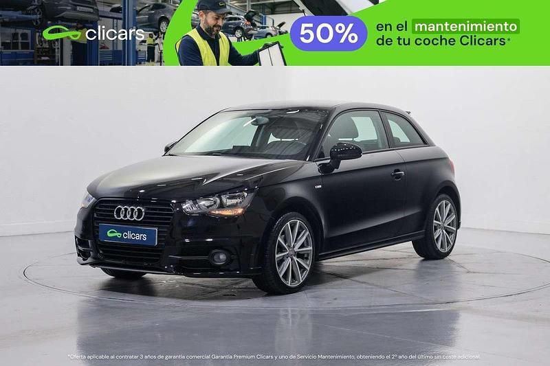 Usado Audi A1 Premium 86 CV (63 kW) 2014 Negro Utilitario