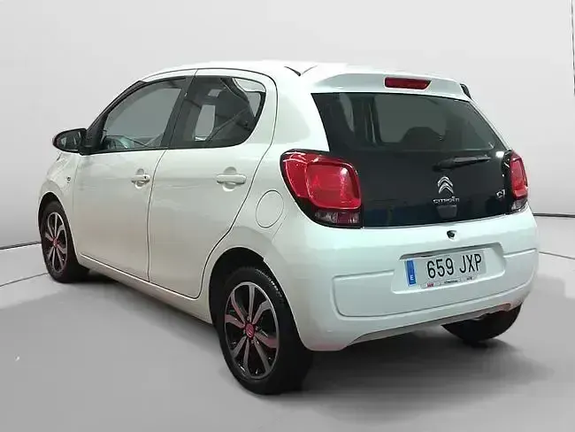 Usado Citroën C1 Feel 82 CV (60 kW) 2017 Blanco Utilitario