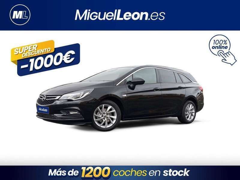 Negro Usado 2019 Opel Astra Dynamic Familiar | 12.985 € (Un poco caro) - Imagen 1/3