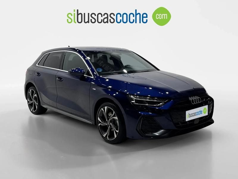 Usado Audi A3 Sportback e-tron S-Line 204 CV (150 kW) 2025 Azul Utilitario