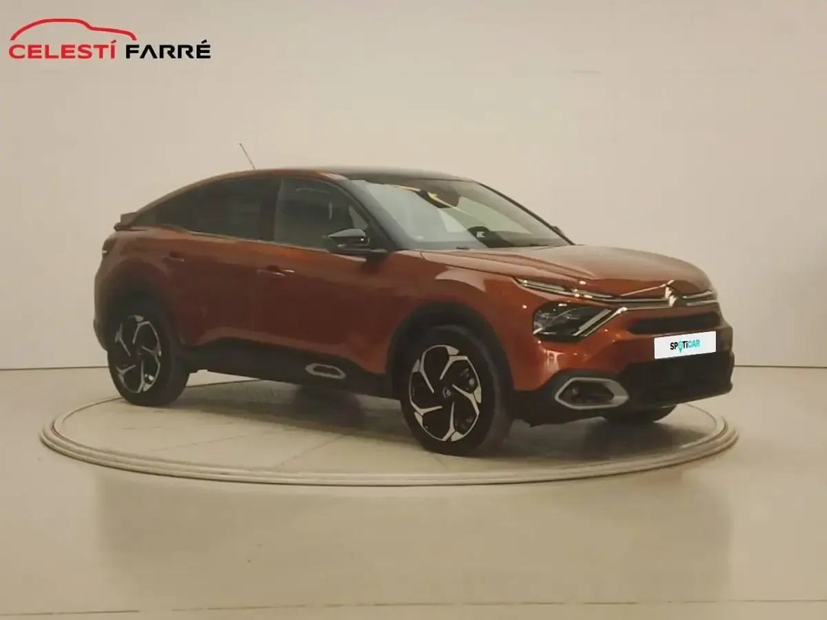 Usado Citroën C4 PureTech 130 CV (95 kW) 2022 Naranja Berlina
