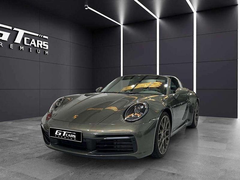 Verde Usado 2021 Porsche 911 Targa 4S Descapotable | 189.900 € - Imagen 1/4