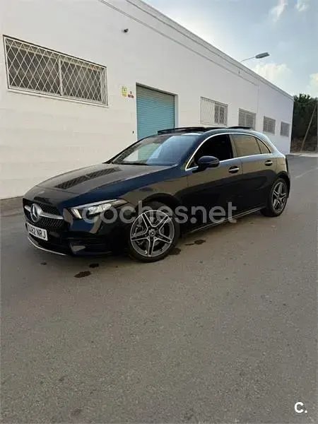 Usado Mercedes A250 218 CV (160 kW) 2022 Negro Berlina