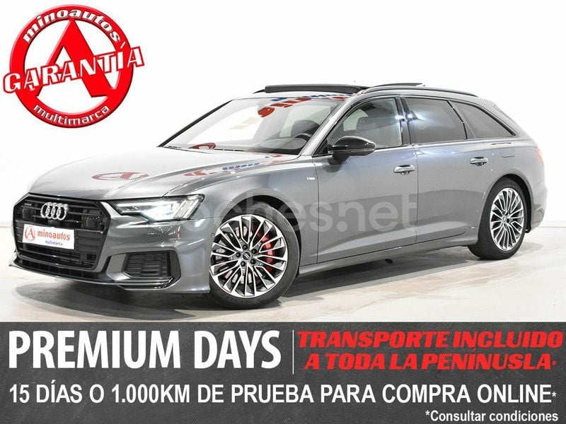 Gris / plata Usado 2021 Audi A6 Competition Familiar | 42.890 € (Buen precio) - Imagen 1/4