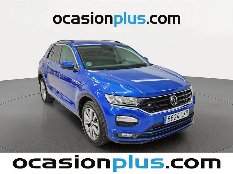 Usado VW T-Roc Advance 110 CV (80 kW) 2022 Azul SUV