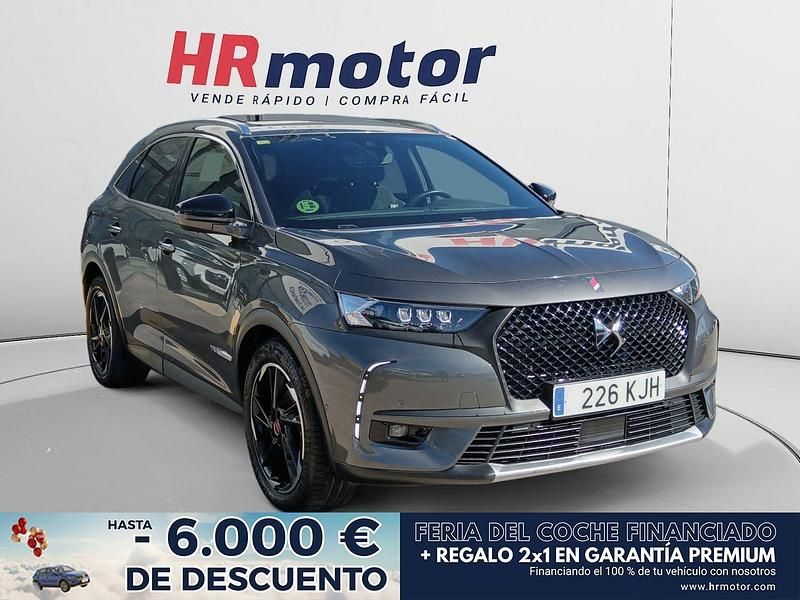 Gris / plata Usado 2018 DS Automobiles DS7 Crossback Performance SUV | 24.840 € (Caro) - Imagen 1/4