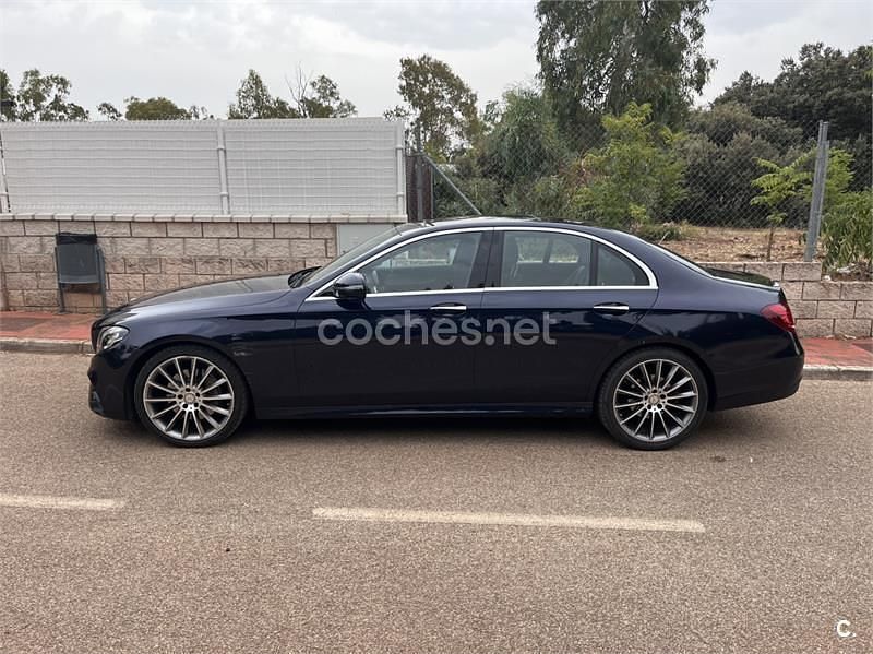 Usado Mercedes E220 Avantgarde 194 CV (142 kW) 2016 Azul Berlina