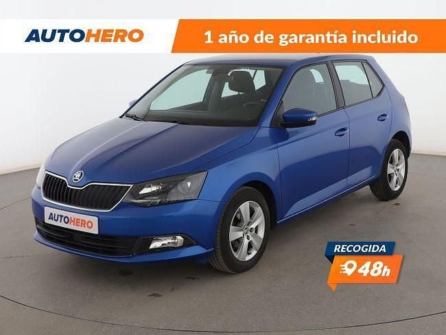 Azul Usado 2018 Skoda Fabia Ambition Utilitario | 10.399 € (Precio justo) - Imagen 1/3