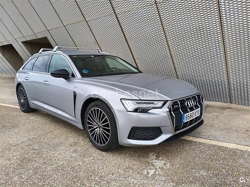Usado Audi A6 204 CV (150 kW) 2019 Gris / plata Familiar