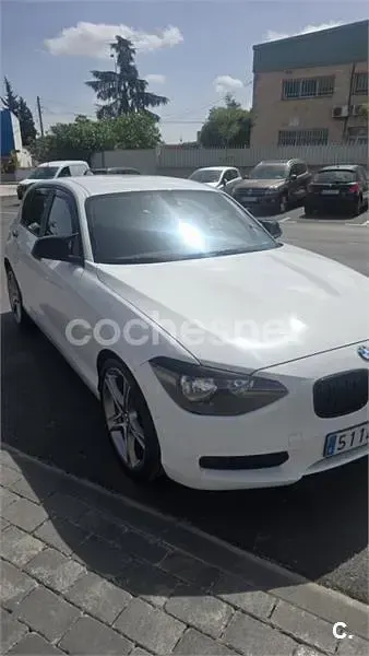 Usado BMW 114 102 CV (75 kW) 2014 Blanco Utilitario