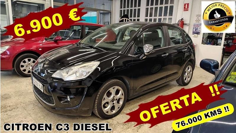 Negro Usado 2012 Citroën C3 SELECTION Utilitario | 7900 € (Caro) - Imagen 1/4