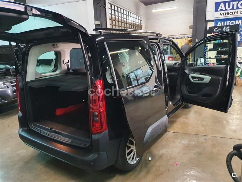 Usado Citroën Berlingo Feel 100 CV (73 kW) 2019 Negro Monovolumen