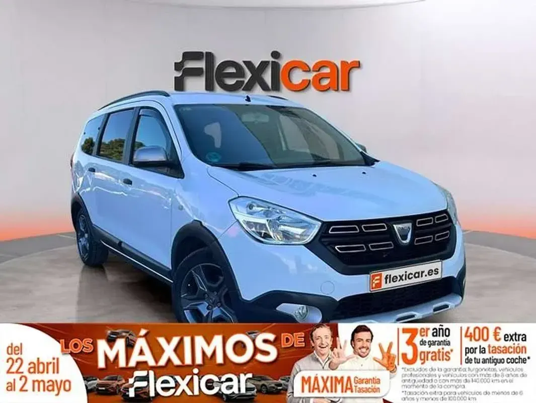 Usado Dacia Lodgy Lauréate 116 CV (85 kW) 2017 Blanco Monovolumen