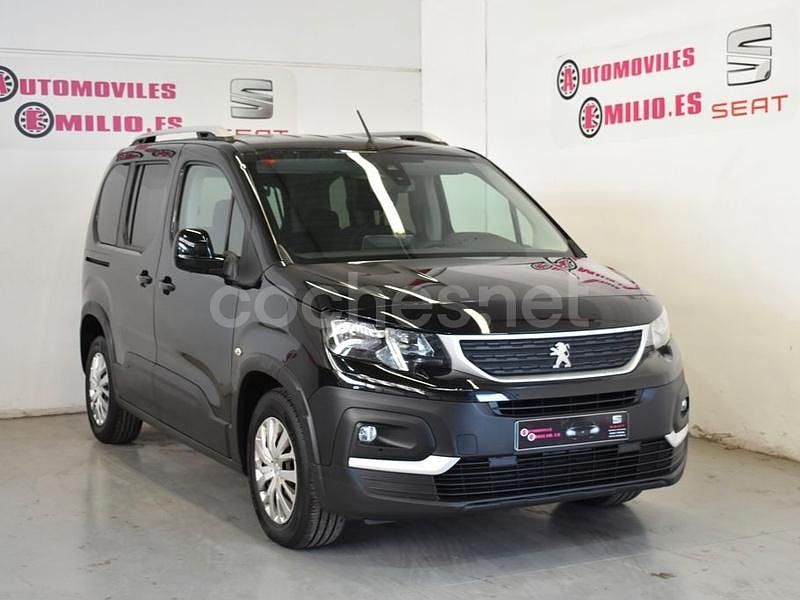 Negro Usado 2019 Peugeot Rifter Allure Monovolumen | 16.900 € (Precio justo) - Imagen 1/4
