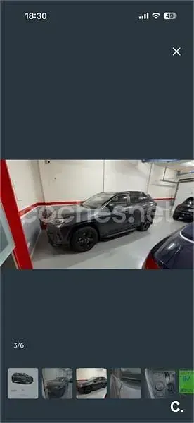 Usado Toyota RAV4 Hybrid 222 CV (163 kW) 2020 Gris / plata SUV