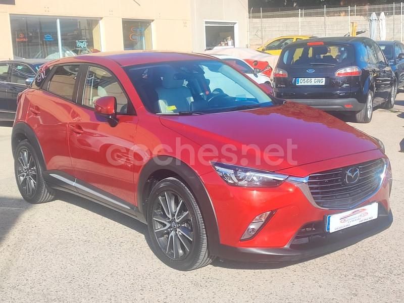 Usado Mazda CX-3 Style 105 CV (77 kW) 2015 Granate SUV