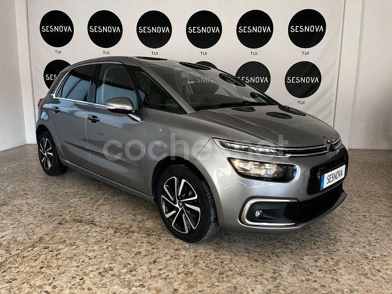 Gris / plata Usado 2017 Citroën C4 Picasso Feel Monovolumen | 9900 € (Precio justo) - Imagen 1/4
