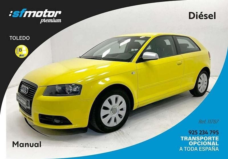 Usado Audi A3 141 CV (103 kW) 2005 Amarillo Berlina