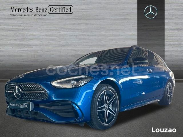 Azul Usado 2022 Mercedes C300e Familiar | 47.900 € - Imagen 1/4