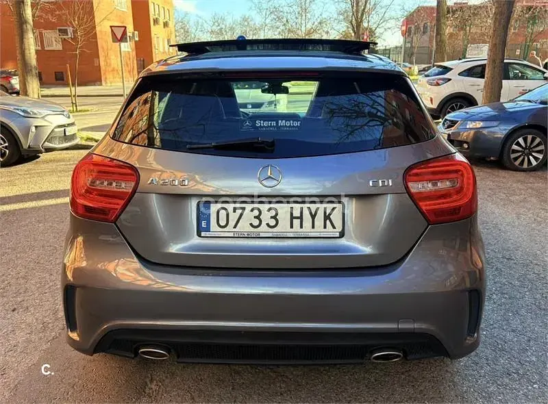 Occasion Mercedes A200 AMG line 136 PK (100 kW) 2014 Grijs Sedan