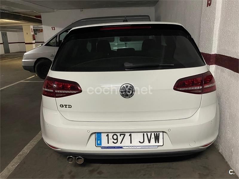 Usado VW Golf VII GTD 184 CV (135 kW) 2017 Blanco Berlina