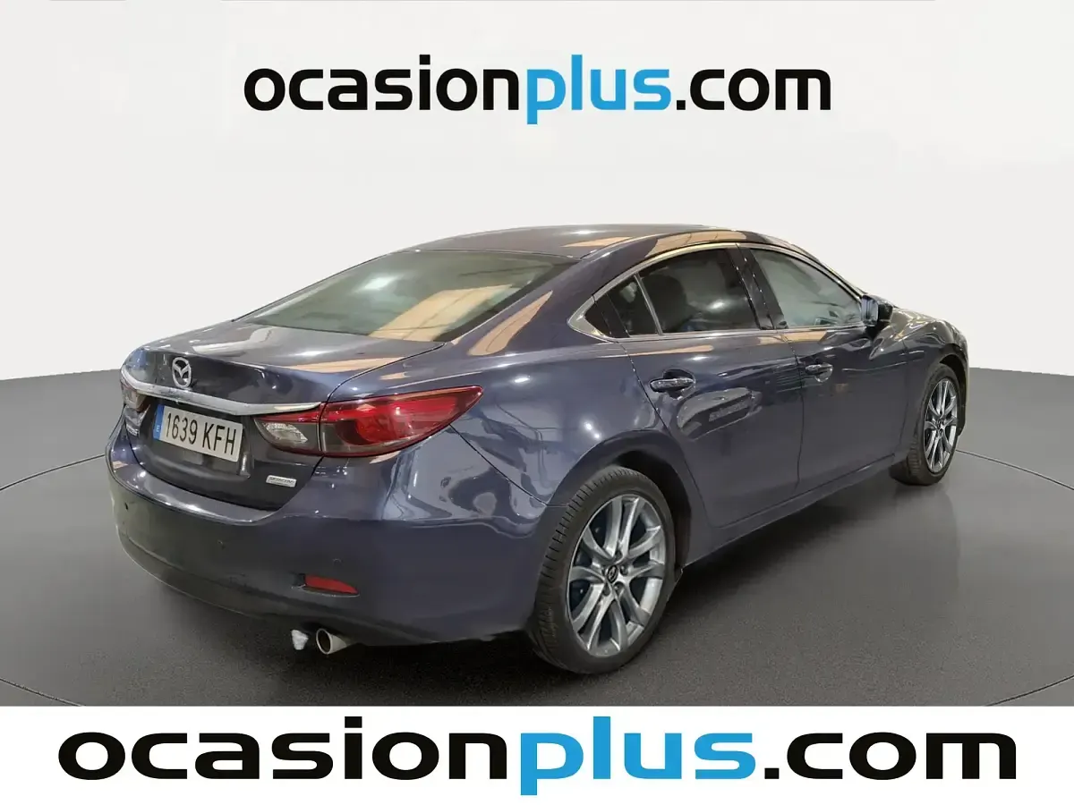 Käytetty Mazda 6 Luxury 150 HP (110 kW) 2017 Sininen Sedan
